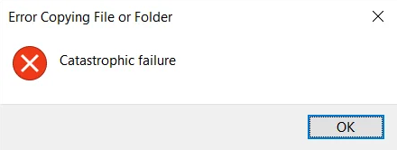 Catastrophic failure